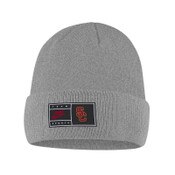 USC Trojans Nike Heather Gray SC Interlock Utility Patch Cuffed Beanie